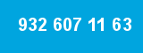 932 607 11 63 932 607 11 63